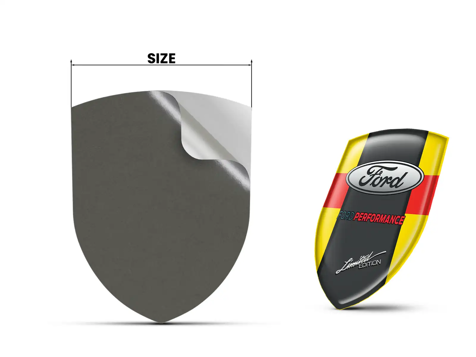 Ford Windschutzaufkleber Max Robust Pro Stil